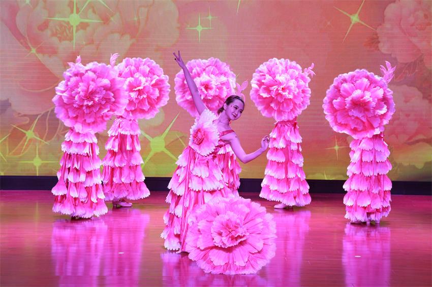 徐州开云官方注册实业集团2019年度工作动员大会---舞蹈《花开树恩》